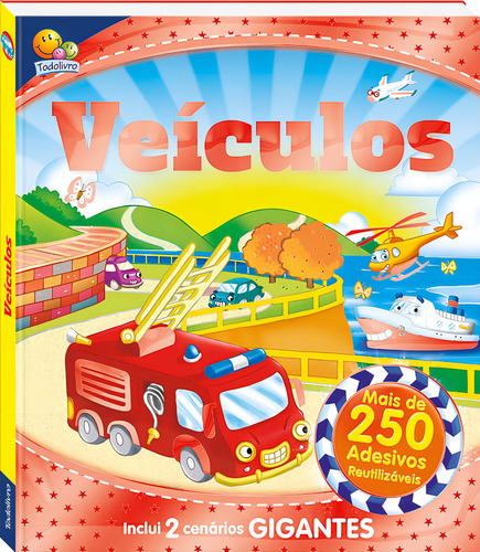 Multiatividades e diversão! Veículos, de Todolivro; Igloo Books. Editora Todolivro, edição 1 em português