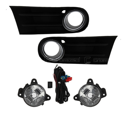 Kit Faro Auxiliar Para Vw Saveiro G5 2010 2011 2012 2013