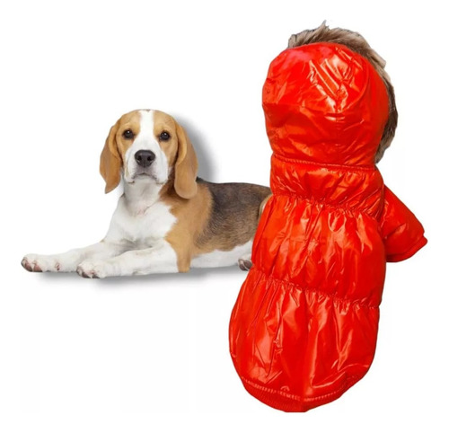 Campera De Abrigo Inflada Con Peluche Para Perros Medianos