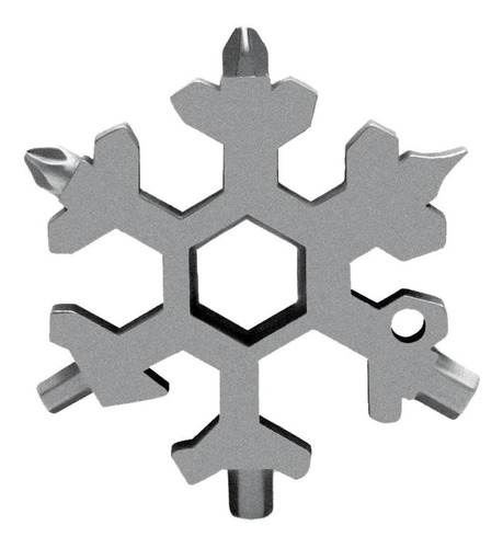 Multi-ferramenta 18 Em 1 Snowflake Prata Compacto