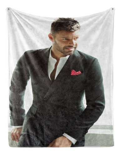 Frazada Ricky Martin - 110x160 Cm