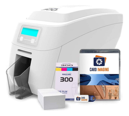 Magicard 300 Impresora De Tarjetas De Identificacion De Un