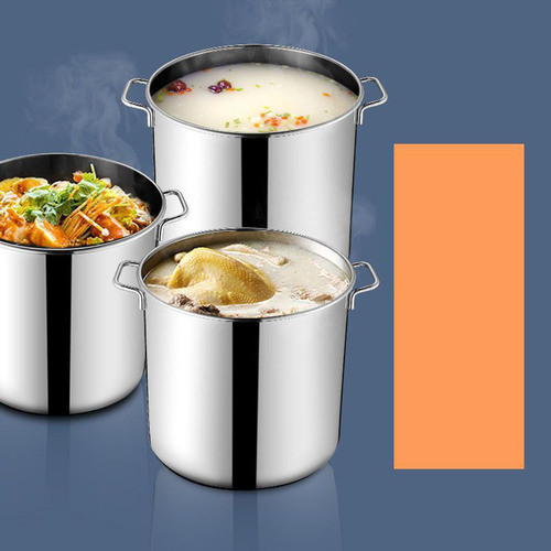 Pote De Sopa De Aço Inoxidável De 20 Litros, Pote