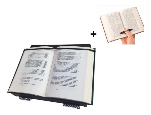 Imagen 1 de 1 de Atril Lectura Plegable Regulable + Anillo Libros | Blick