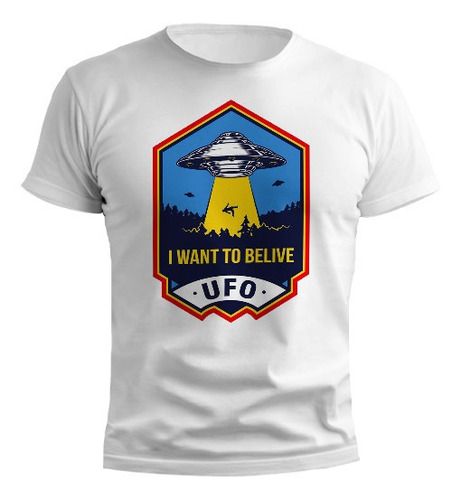 Remera Ovni I Want To Believe Diseño Exclusivo