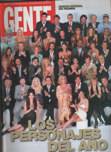 Revista Gente * Los Personajes Del Año 2009 - Nº 2317