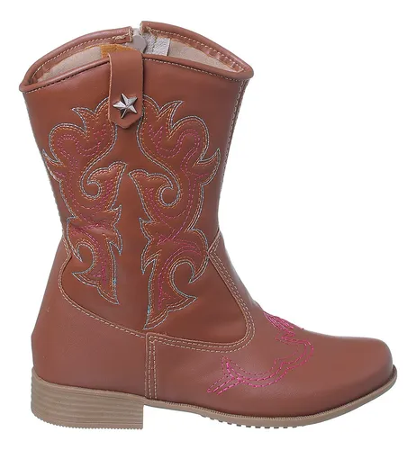 Bota Texana Feminina Infantil Mercado Livre Botas Country Cano
