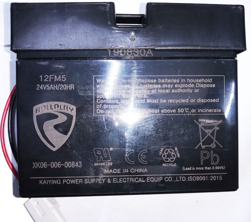 Bateria 24volts Prinsel Para Monster Leer Decripcion