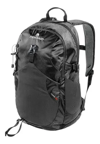 Mochila Ferrino Core 30 Lts Urbana Resistente E I Color Negro