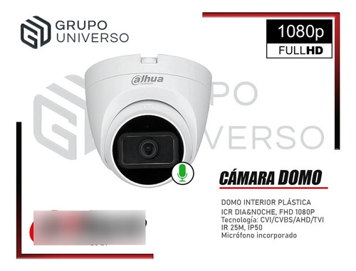 Cámaras Seguridad Kit 4 Dahua Full Hd 1tb 1 Cámara Con Audio