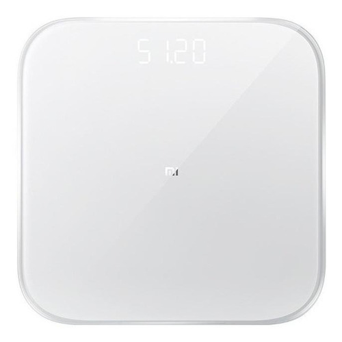 Imagen 1 de 6 de Balanza digital Xiaomi Mi Mi Smart Scale 2 blanca, hasta 150 kg