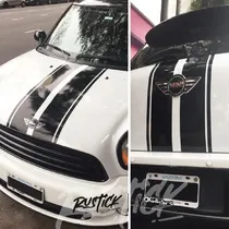 Comprar Set De Calcos Franjas Doble Para Capot Sport Tuning Tatoo
