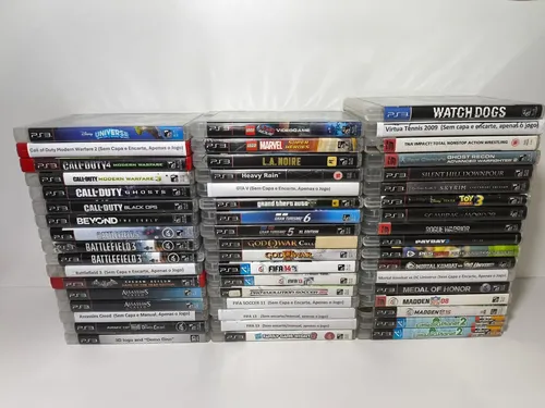 Lote Com 5 Jogos Ps3 Playstation 3 A Sua Escolha [leia] | MercadoLivre