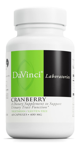 Davinci Cranberry Extracto Con Ácidos 60 Cápsulas Saludables