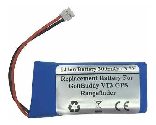 3.7v 280mah Bateria Repuesto Para Golfbuddy Vt3 Gps