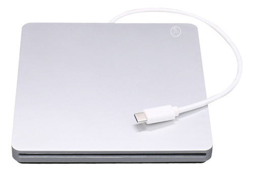 Ranura Externa Usb 3.0 Tipo C Plateada Para Cd, Dvd, Vcd, Op