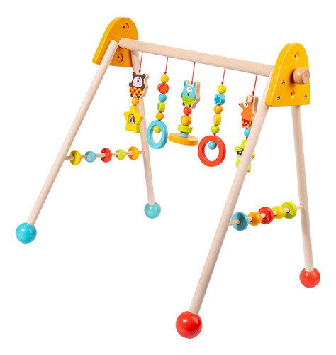 Marco De Fitness Para Bebés Montessori Barra Colgante Fácil