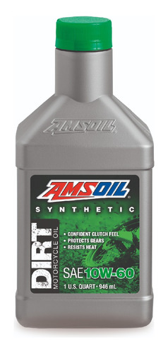 Aceite De Motos Cross -dirt Bike 10w60 Amsoil 100% Sintético