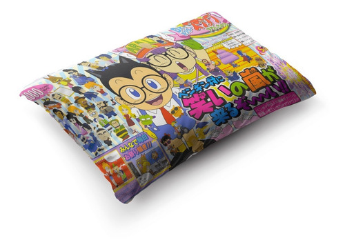 Imagen 4 de 5 de Funda De Almohada Arale Dr Slump 70x45cm Vudú Love