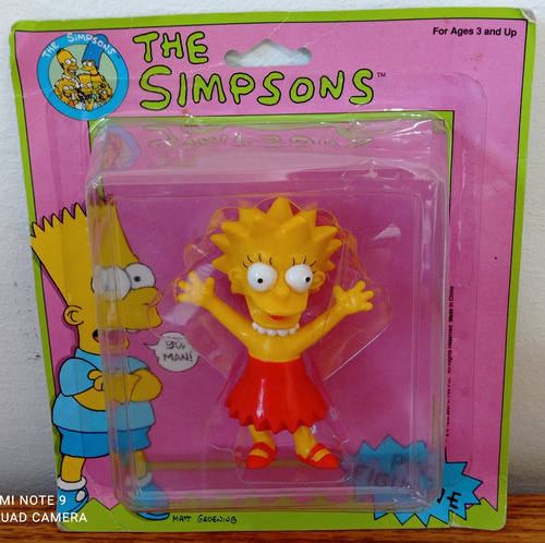 Lisa Simpson 1990 Hamilton Simpsons Pvc 90s Vintage