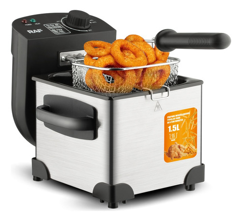 Freidora Eléctrica Raf R.5229 De 1.5l 1000w Fryer