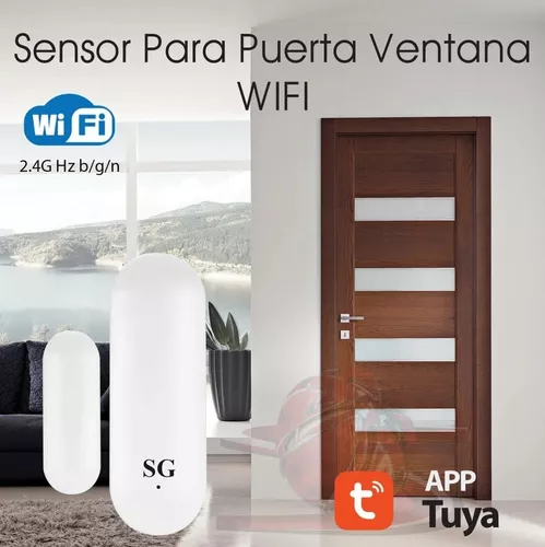 Sensor de Puerta/Ventana Inteligente WiFi