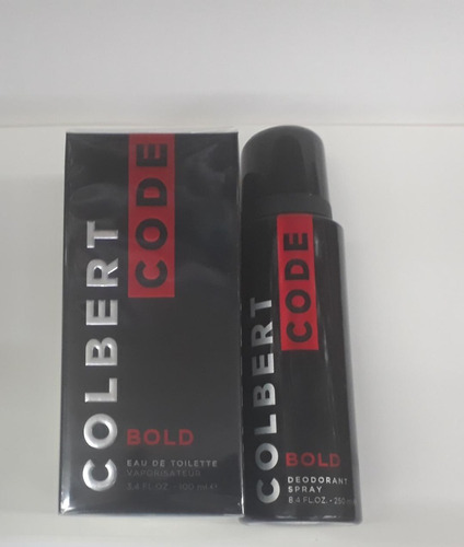 Perfume Colbert Code Bold X 100ml + Desodorante X 150 Ml