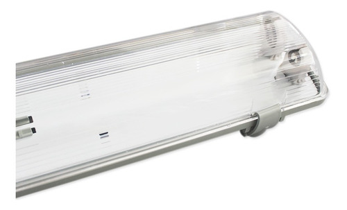 Imagen 3 de 7 de Equipo Estanco Led 2x18w + 2 Tubos 18w / Demasled