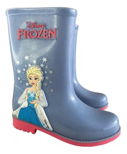 Botas De Lluvia Para Niñas Disney Frozen Fty Calzados 
