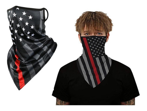 Bandana Tubular Unisex Deportiva V Balaclava Cuello Mascara