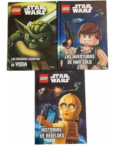 Libros Lego Star Wars-historias Rebeldes- Yoda-aventuras Han