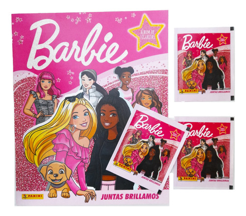 Figuritas Barbie Juntas Brillamos 2023 Panini- Combo Inicial
