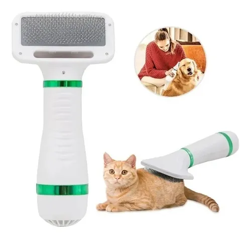 Secador De Pelo Para Mascota Con Cepillo Para Perros Y Gatos