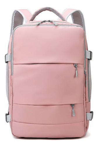 Mochila De Viaje Multifuncional Grande Impermeable For Muje
