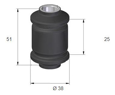 Buje De Brazo De Suspension Ford Escort Cabrio 91/93