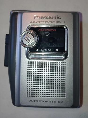 Walkman Grabadora De Voz Panasonic Rq-l10 No Es Sony