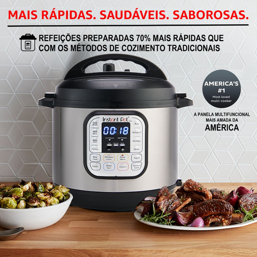 Instant Pot Duo V5 Panela De Pressão Smart Multiuso 7-em-1