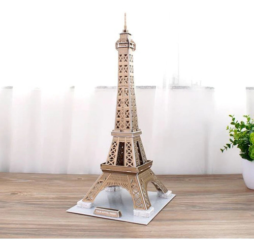 Puzzle 3d Eiffel Tower C044h 39 Pcs - Cubicfun