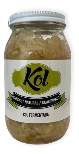 Chucrut Natural Col Fermentada 415g Sauerkraut Kol