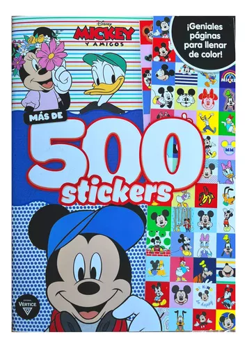 Combo 8 Planchas De Stickers Infantiles Para Nenas