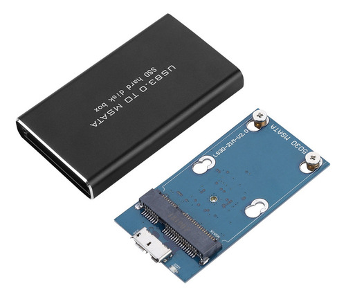 Disco Duro Msata Mini Pci-e Ssd Con Carcasa De Disco Duro