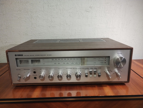 Amplificador Yamaha Cr 800 Plateado 45 W (Usado)