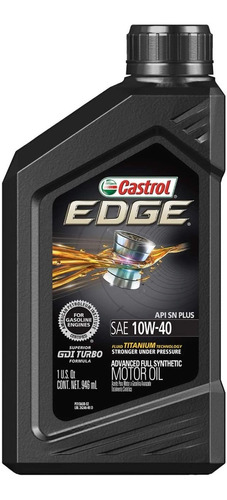 Aceite 10w40 Castrol Sintetico Original Somos Tienda Fisica