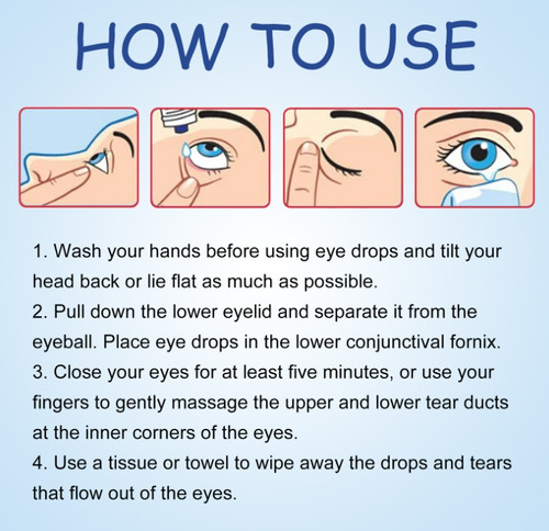 13 Ml * 2 Gotas Para Los Ojos Para Aliviar La Fatiga Ocular