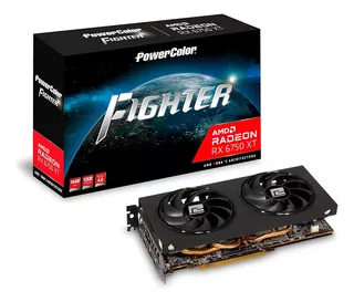 Tarjeta Gráfica Powercolor Fighter Amd Radeon Rx 6750 Xt 12g