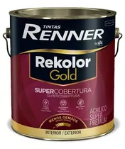 Comprar Pintura Int \u002F Ext Rekolor Gold Super Cobertura Renner 3,2lts