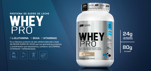 Whey Pro 1.1 Kg Un Proteína Whey