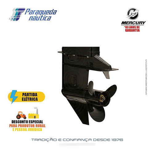 Imagem 7 de 8 de Motor De Popa Mercury 2 Tempos 40hp Eo Super 3 Cilindros