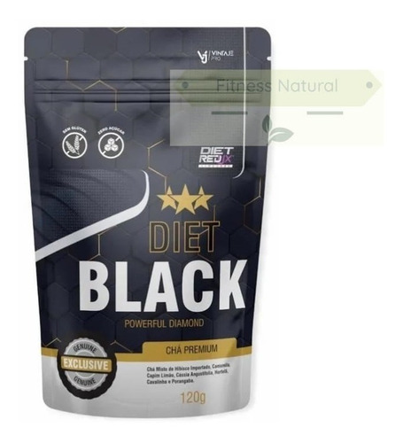3 Chá Diet Black Powerful Diamond Original