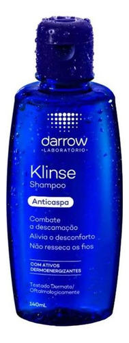 Shampoo Anticaspa Darrow Klinse  - 140ml Full